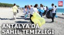 Antalya'da sahil temizliği