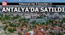 Antalya'da satılan her 6 konuttan 1'ini yabancılar aldı