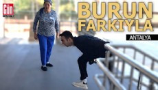 Antalya'da sınava burun farkıyla yetişti