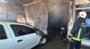Antalya'da tamirhanede yangın