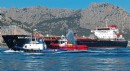 Antalya’da tanker gemisinde tatbikat
