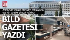 Antalya'da tefrişatı tamamlanamayan otel krizi
