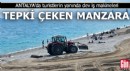 Antalya'da tepki çeken manzara!