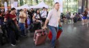 Antalya'da üniversite öğrencilerine otogarda özel karşılama