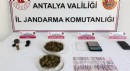 Antalya'da uyuşturucu operasyonuna 1 tutuklama
