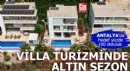 Antalya'da villa turizminde altın sezon
