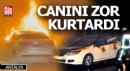 Antalya'da yanan otomobil hurdaya döndü