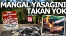 Antalya'da yasağa rağmen mangal yakıyorlar