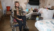 Antalya'da yaşam mücadelesi veren engelli, hastaneye yatırıldı