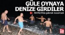 Antalya'da yılbaşı gecesi denize girme geleneği bozulmadı