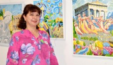 Antalya'da yörük kilim motifleri sanatla buluştu