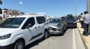Antalya'da zincirleme kaza: 1 yaralı