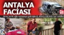 Antalya'daki cenaze dönüşü kaza: anne ile 2 oğlu öldü, 3 yaralı