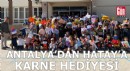 Antalya'dan Hatay'a karne hediyesi