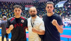 Antalya'dan iki karateci dünya şampiyonasına gidiyor