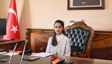 Antalya'nın çocuk valisi göreve başladı