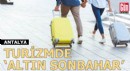 Antalya turizminde 'altın sonbahar'
