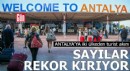 Antalya'ya iki ülkeden turist akını