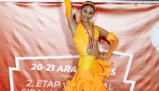 Antalyalı Ayşe Melisa, dansta Türkiye şampiyonu
