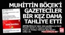 Antalyalı gazeteciler Muhittin Böcek'i tahliye etmekten bıkmadı