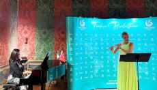 Antalyalı sanatçıdan Roma'da flüt resitali