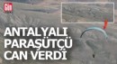 Antalyalı yamaç paraşütçüsü kayalıklara düşüp can verdi