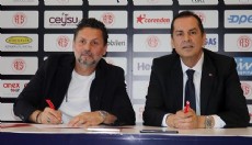 Antalyaspor'da Erol Bulut ile sözleşme imzalandı