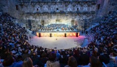 Aspendos'ta 'Kökten Geleceğe Maarif Yolcuları' konseri