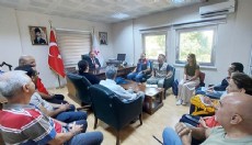 BM uzmanlarından kaymakama ziyaret