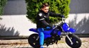 Babasıyla bindiği motosiklet tutkusu oldu