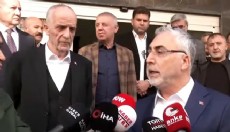 Bakan Işıkhan ile TÜRK-İŞ Başkanı Atalay görüştü