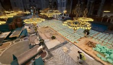 Bakanlıktan 'Ayasofya'da restorasyon' açıklaması