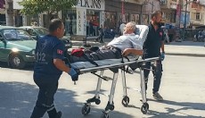 Bankada fenalaşıp hastanelik oldu