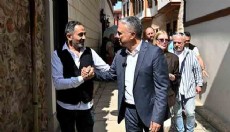 Başkan Uysal, Antalya Kaleiçi esnafıyla bir araya geldi
