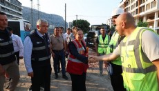 Başkan Vekili Özdemir, Konyaaltı’nda altyapı yatırımlarını inceledi