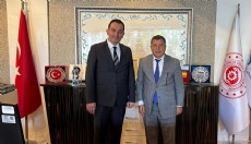 Başsavcı Kahveci'den, SGK İl Müdürü Tanrıöver'e ziyaret