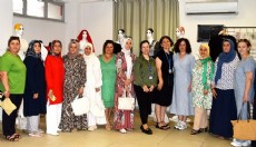 Bir yılın emeği Antalya'da sergilendi