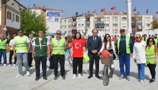 Bisikletle Antalya turu yaptılar