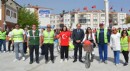 Bisikletle Antalya turu yaptılar