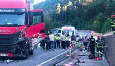 Bucak'ta kaza: 1 ölü, 1 yaralı