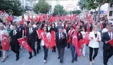 Burdur'da 15 Temmuz anması