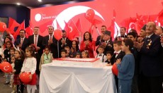 Burdur'da Cumhuriyet Bayramı kabul töreni