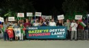 Burdur'da İsrail protestosu