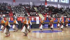 Burdur'da coşkulu bayram kutlaması