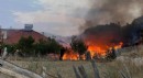 Burdur'da ev ve ağıl yandı
