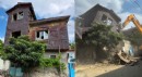 Burdur'da riskli yapı yıkıldı