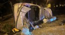 Burdur'da takla atan otomobilde 4 kişi yaralandı