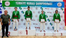 Burdurlu sporculardan 5 madalya