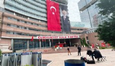 CHP Genel Merkezi’nde temizlik ve onarım çalışması