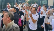 Çapa Tıp Fakültesi'nde işçiler direnişte
